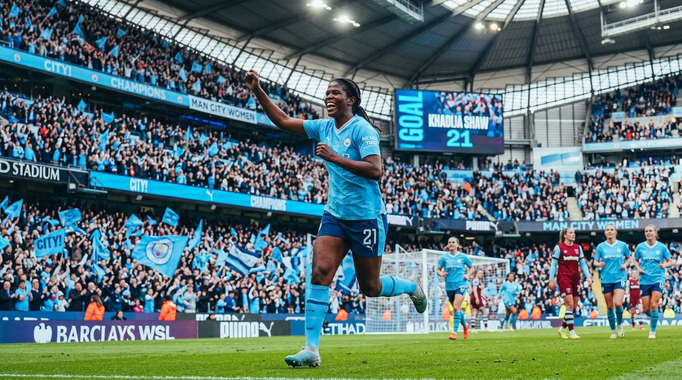 Khadija Shaw Signs New Four-Year Man City Deal — And It Changes Everything