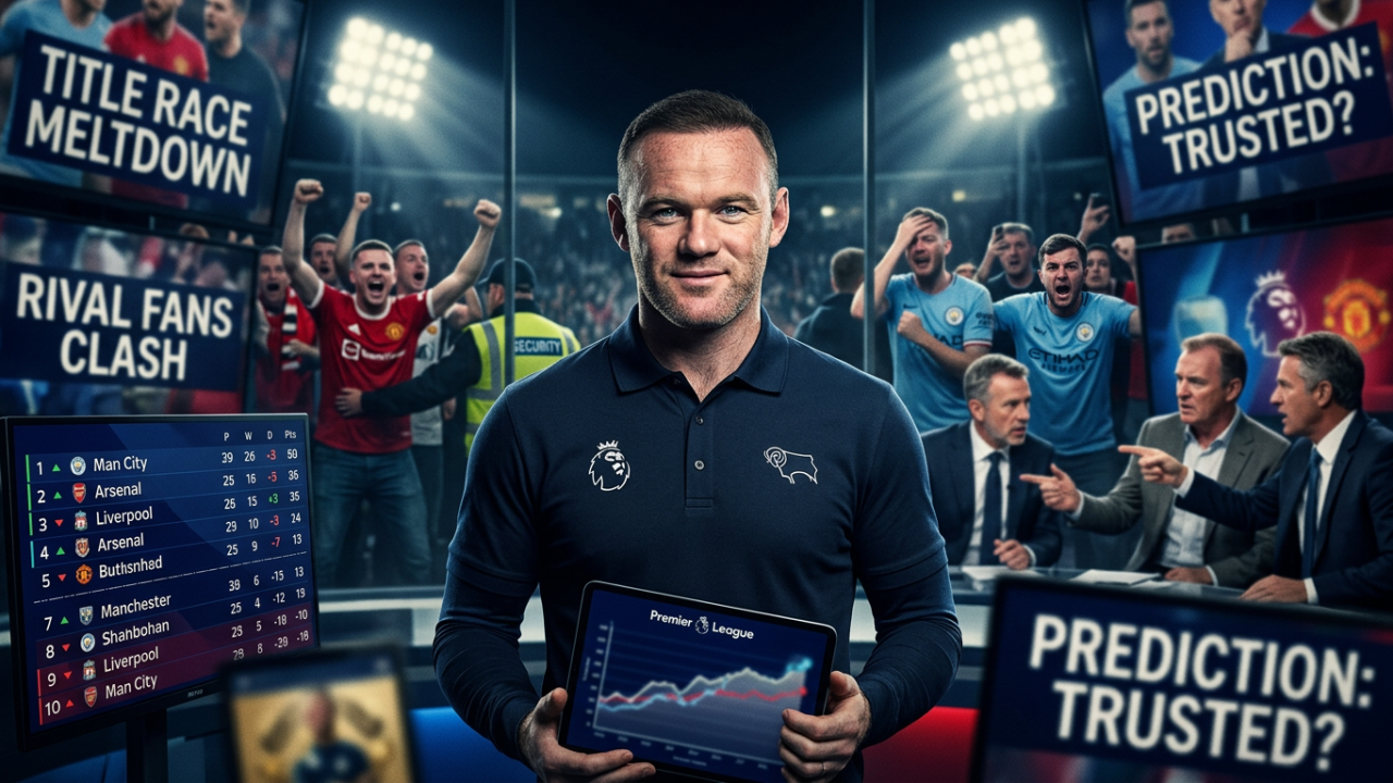 Wayne Rooney Has Made His Premier League Title Prediction — But Should Anyone Actually Listen?